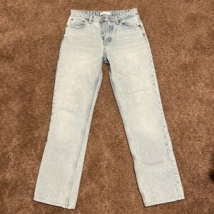 Zara light wash jeans